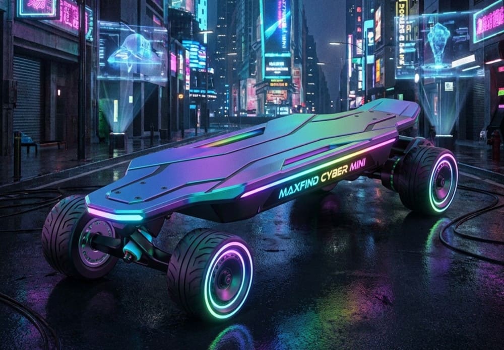 Cyber mini skate électrique tout terrain