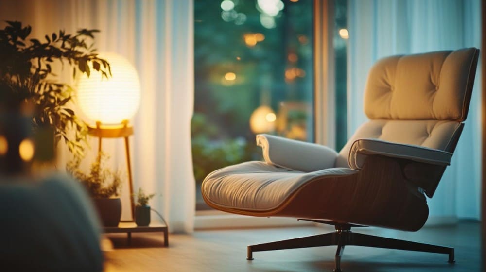 Hypnose et alcoollisme, un choix gagnant, fauteuil pour patient dans une pièce