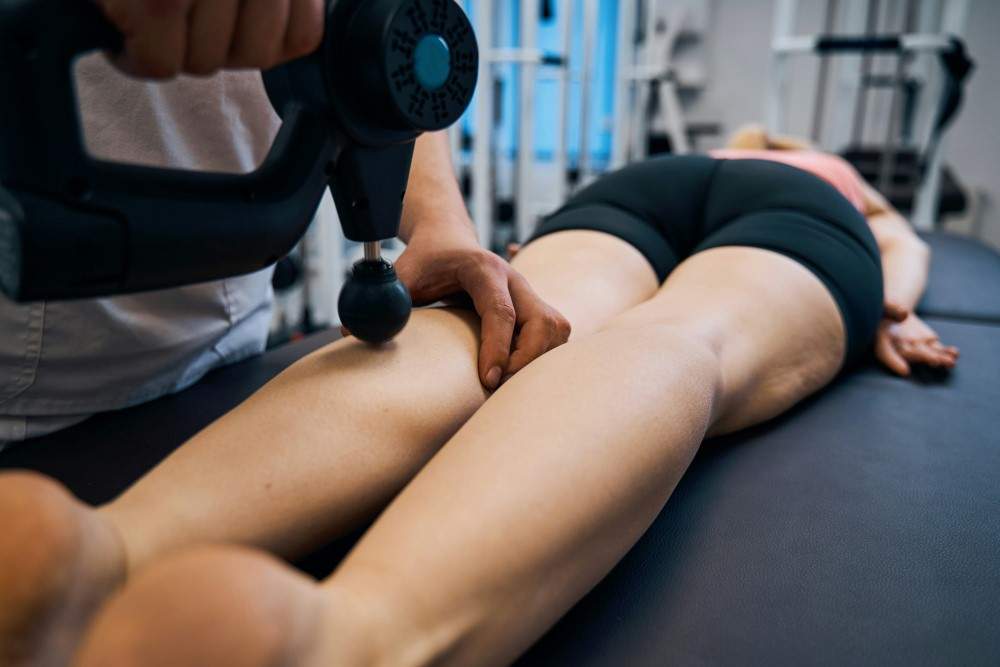 Syndrome de l'essuie glace patient faisant dela chiropraxie