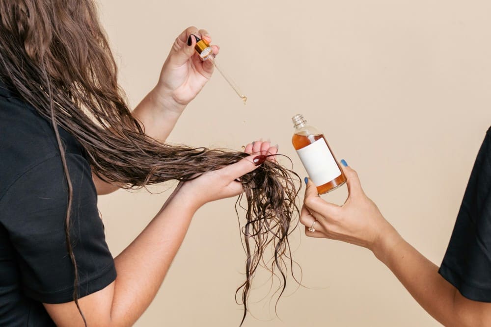 Soin botox cheveux longs